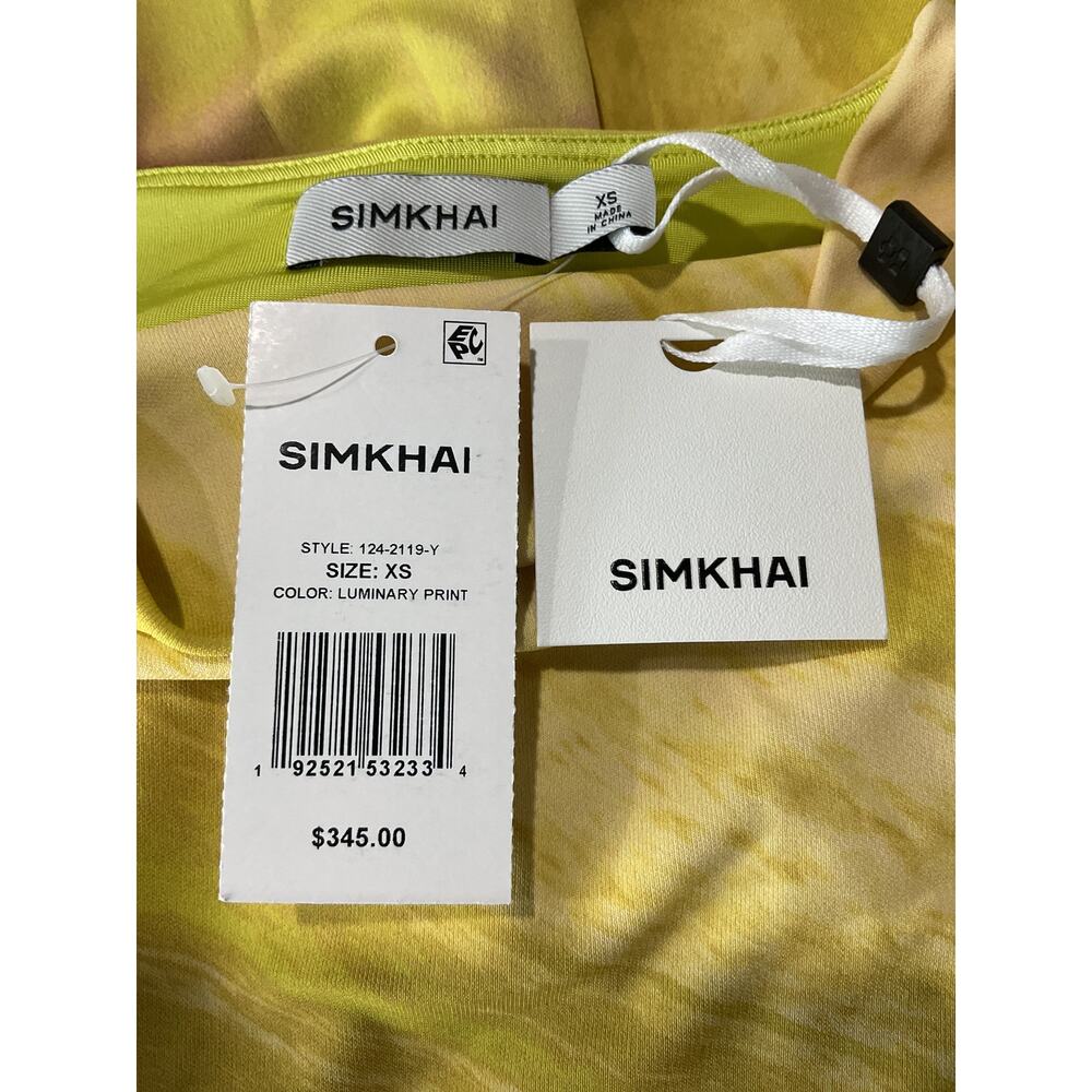 Simkhai Vibrant Luminary Print Shane Top Size XS - Picture 5 of 5